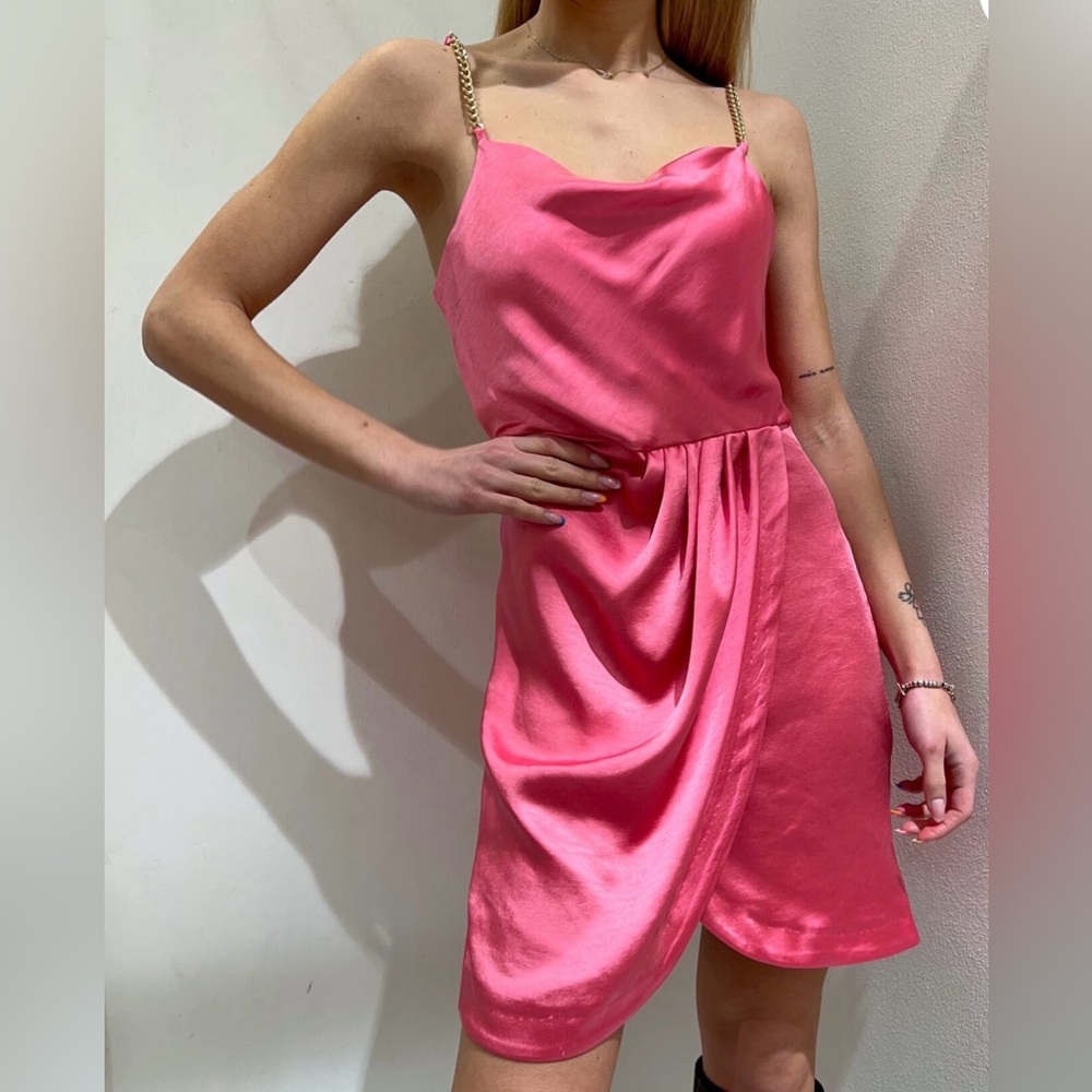 KONTATTO Fuchsia Women’s Short Dress Size Small NWT - Picture 2 of 4
